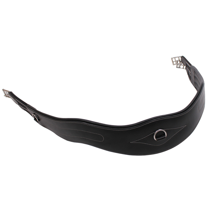 Anatomical Girth Luxury Stitching Black in the group Horse Tack / Girths / All-Purpose Girths at Equinest (3021ZW115BA_r)