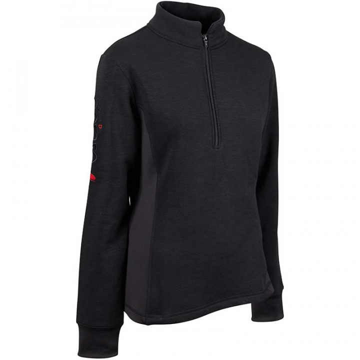 Fleece Sweater Arctic Black in the group Equestrian Clothing / Sweaters & Hoodies at Equinest (30280001Sv_r)