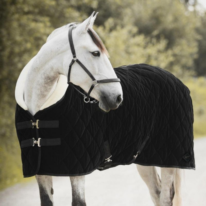 Show Rug Black Velvet 150g Black in the group Horse Rugs / Show Rugs & Travel Rugs at Equinest (308011BA_r)
