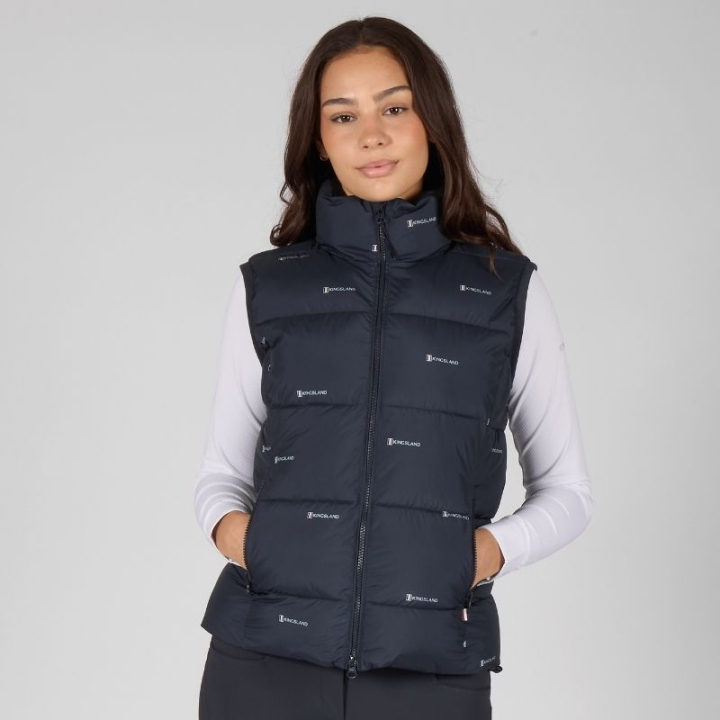 Riding Vest Classic Insulated Navy Blue in the group Equestrian Clothing / Vests at Equinest (3116960201011NA_r)