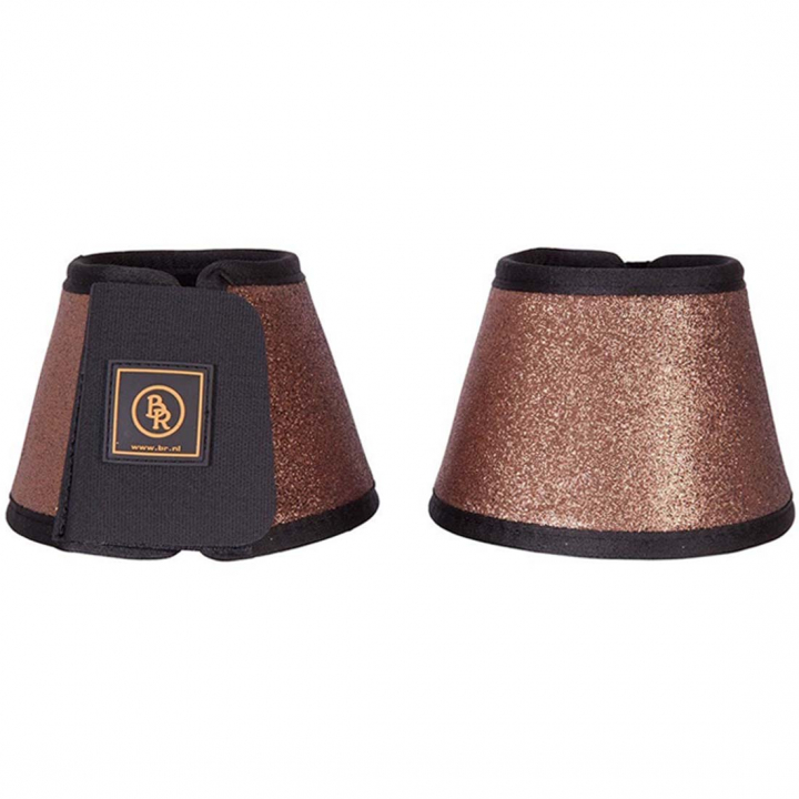 Boots Glitter Bronze in the group Horse Tack / Leg Protection / Bell Boots at Equinest (312025BRO)