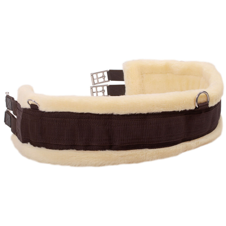 Girth Ontario Fauxfur Brown in the group Horse Tack / Girths / All-Purpose Girths at Equinest (3145BR95BR_r)