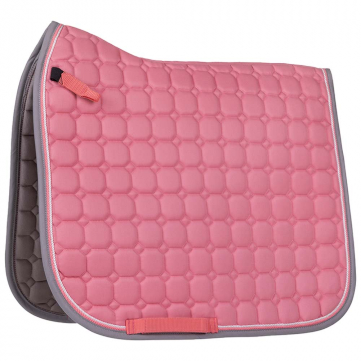 Dressage Saddle Pad Florence Pink/Grey in the group Horse Tack / Saddle Pads / Dressage Saddle Pad at Equinest (3148DPI)