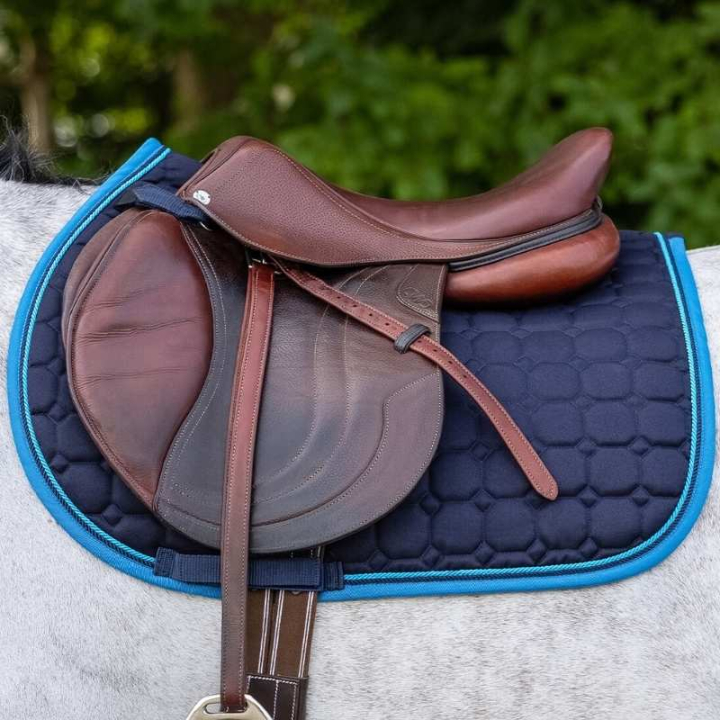 Allround Saddle Pad Florence Navy Blue/Blue in the group Horse Tack / Saddle Pads / All-Purpose & Jumping Saddle Pads at Equinest (3148NA)