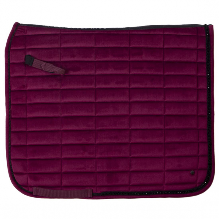 Dressage Saddle Pad Astana Crystal Burgundy in the group Horse Tack / Saddle Pads / Dressage Saddle Pad at Equinest (3175DRE)