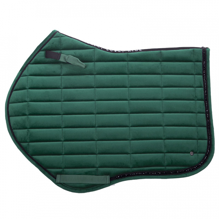 Allround Saddle Pad Astana Crystal Dark Green in the group Horse Tack / Saddle Pads / All-Purpose & Jumping Saddle Pads at Equinest (3175GN)
