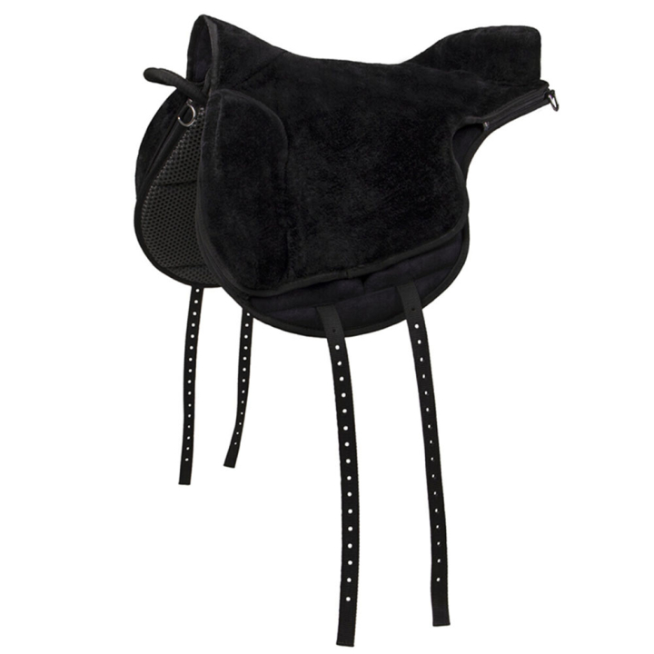 Bareback Pad Super Soft Black/Black in the group Horse Tack / Saddles & Bareback Pads at Equinest (3181ZWZW1BABA_r)