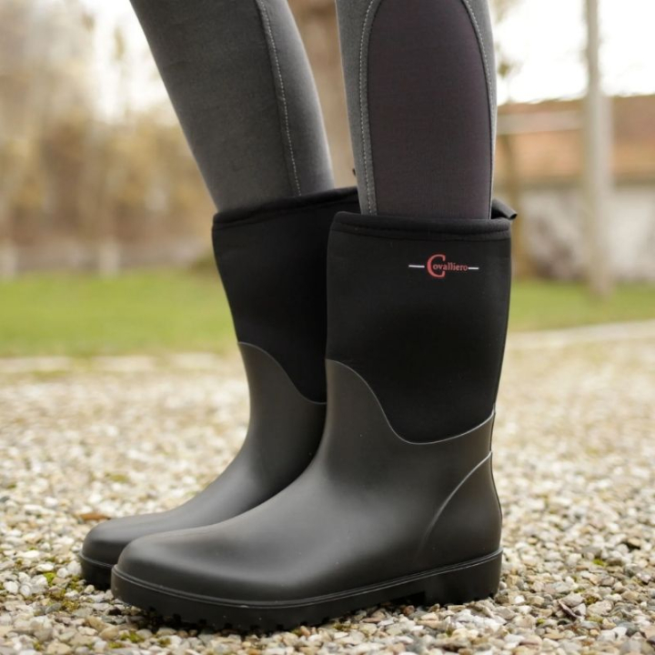 Rubber Boots NeoLite Mid Black in the group Riding Footwear / Rubber Boots & Wellies at Equinest (3210190BA_r)