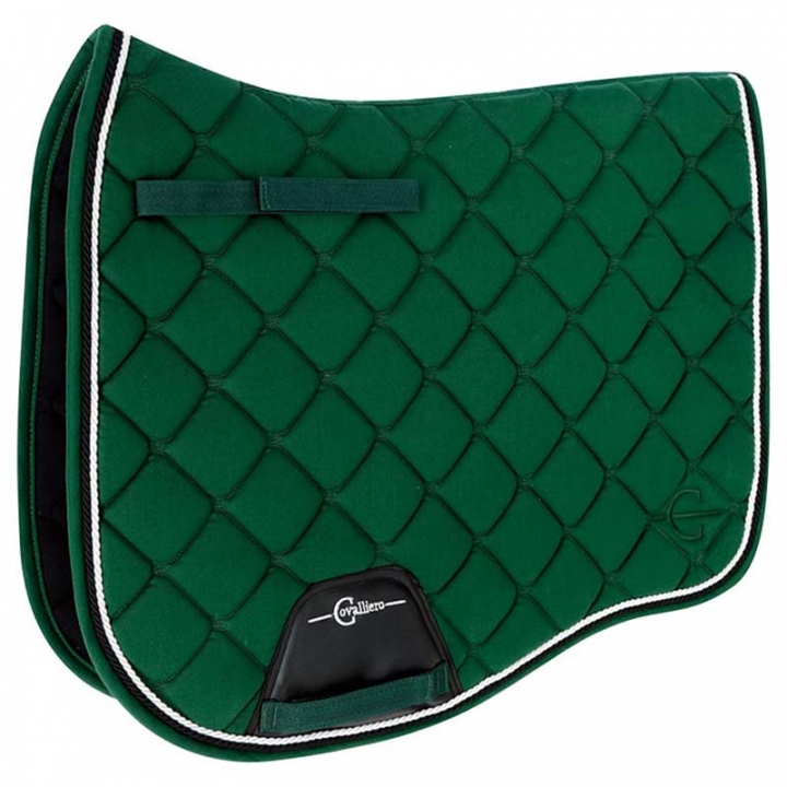 Dressage Saddle Pad Salvina Dark Green in the group Horse Tack / Saddle Pads / Dressage Saddle Pad at Equinest (3210479Gn_r)