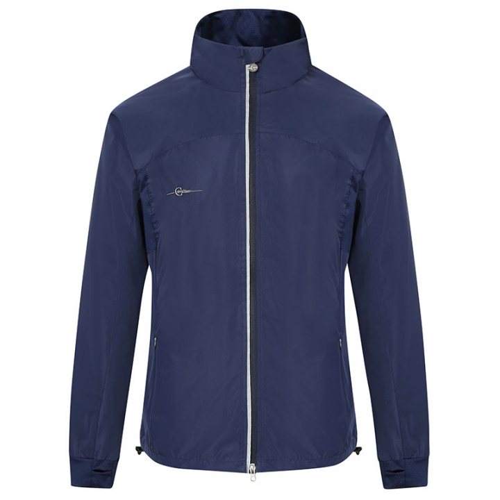 Men's Wind Jacket Navy in the group Equestrian Clothing / Coats & Jackets / Riding Jackets at Equinest (3222986Ma_r)