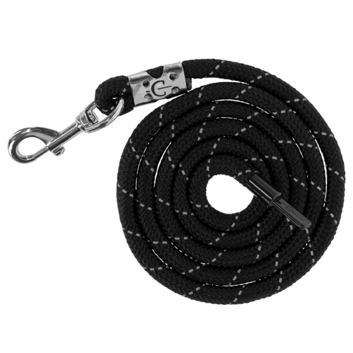 Lead Rope Reflective Black in the group Riding Equipment / Reflective Equestrian Wear at Equinest (3224647BA)