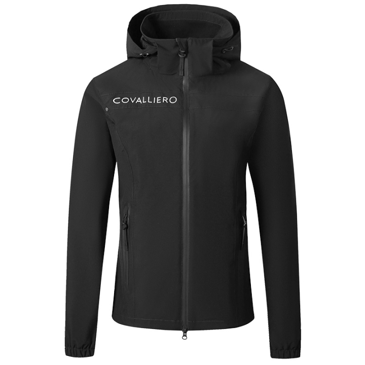 Rain Jacket Waterproof Black in the group Equestrian Clothing / Coats & Jackets / Raincoats at Equinest (3229158BA_r)