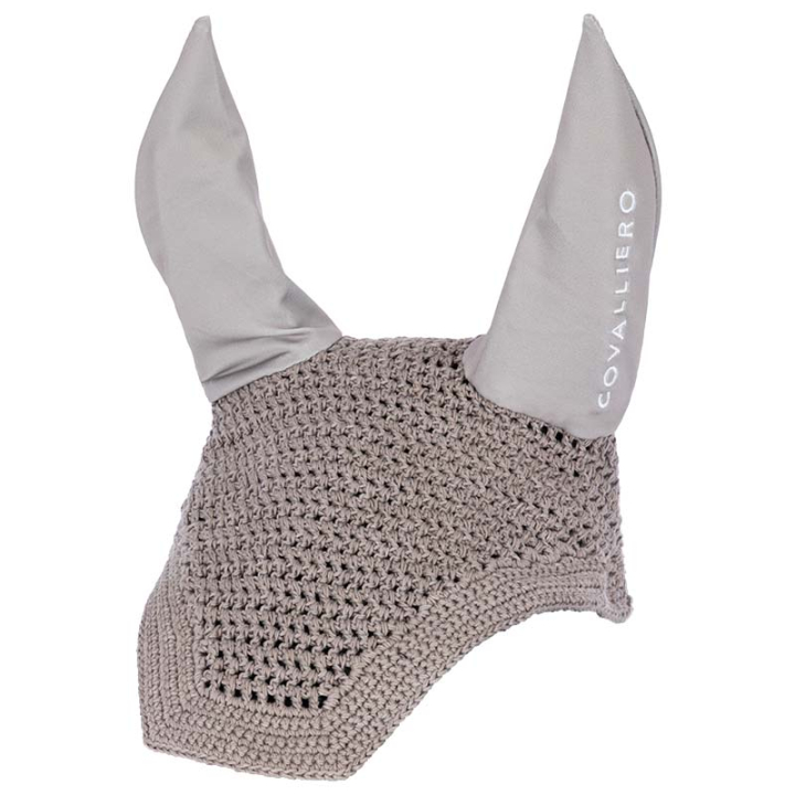Ear Bonnet Sleek Logo Beige in the group Horse Tack / Bonnets at Equinest (3229713BE_r)