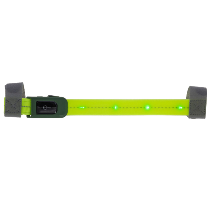 Headband High-Visibility LED Yellow in the group Riding Equipment / Reflective Equestrian Wear at Equinest (3230420YE)