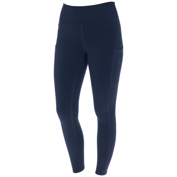 Winter Riding Tights Child/Junior Grip Helskodda Navy Blue in the group Equestrian Clothing / Riding Breeches & Riding Tights / Riding Tights & Riding Leggings at Equinest (3230921nan_r)