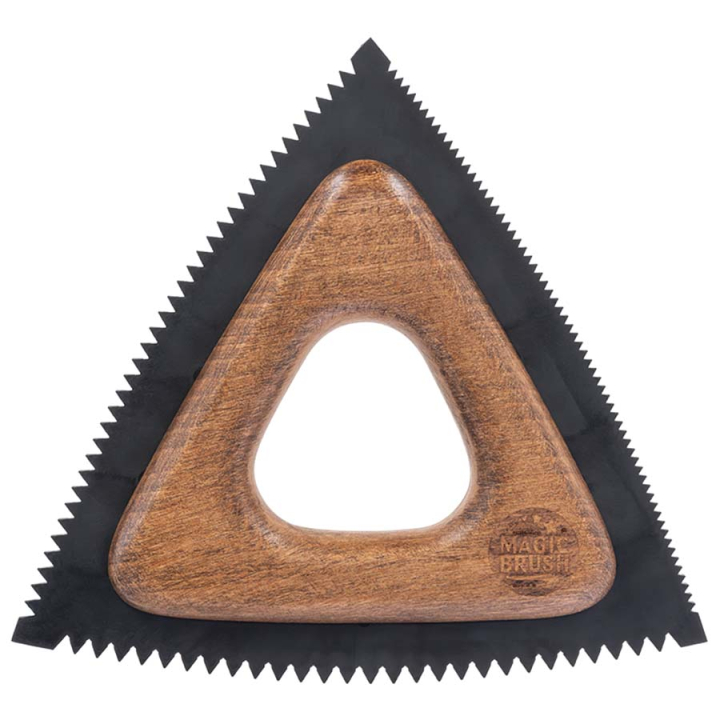 Shedding Blade Triangle Brown in the group Grooming & Health Care / Horse Brushes / Shedding Blades & Stripping Stones at Equinest (3232480BR)