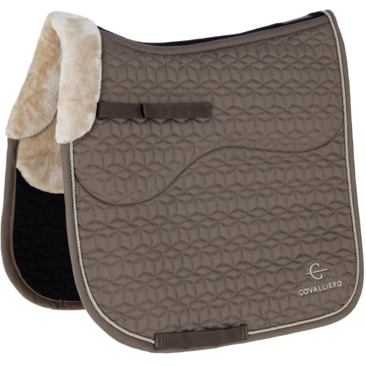 Dressage Saddle Pad Soft Brown in the group Horse Tack / Saddle Pads / Dressage Saddle Pad at Equinest (3233132BR_r)