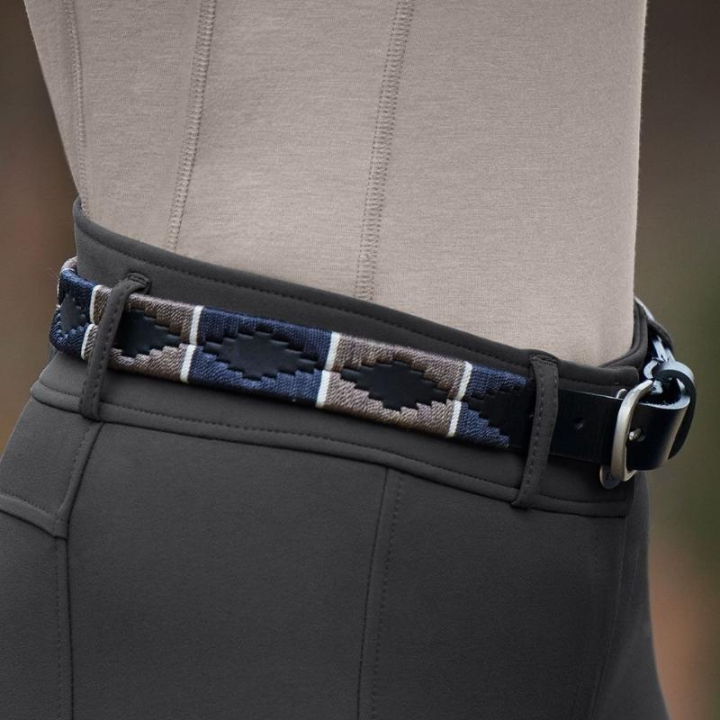 Belt Gemma Polo Navy/Grey in the group Equestrian Clothing / Accessories / Belts at Equinest (32380157NAGR_r)