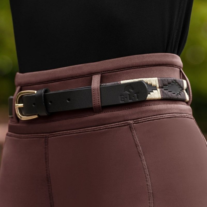 Belt Gemma Polo Brown/Beige in the group Equestrian Clothing / Accessories / Belts at Equinest (32380597BRBR_r)
