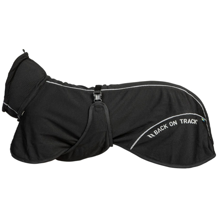 Dog Coat Mesh Bay Low Tail Black in the group Dog / Dog Coats & Dog Sweathers at Equinest (32389025BA_r)