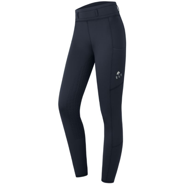Winter Riding Tights Kids/Junior Ella Full Grip Navy Blue in the group Equestrian Clothing / Riding Breeches & Riding Tights / Riding Tights & Riding Leggings at Equinest (32424551NA_r)