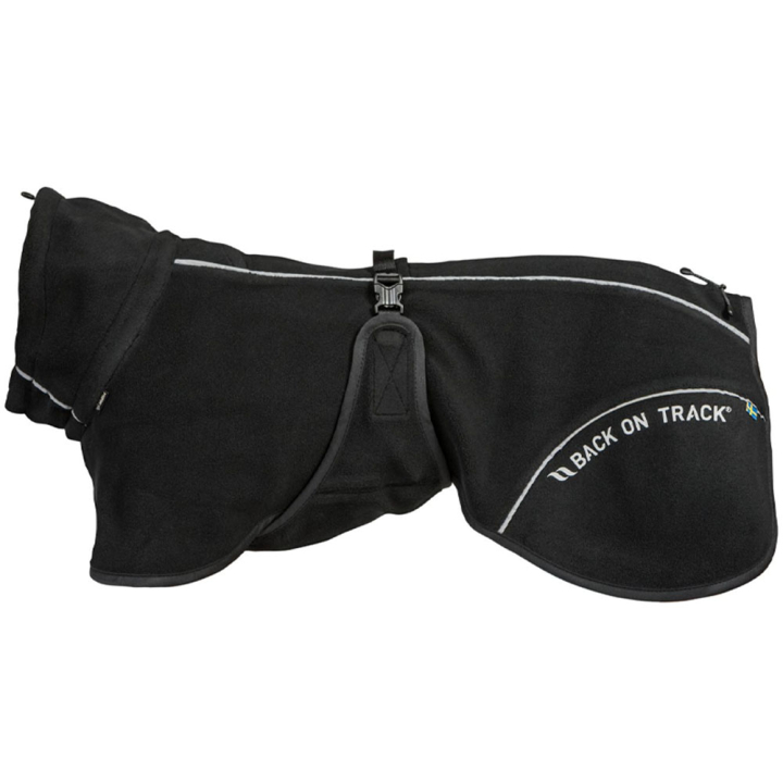 Fleece Rug Bay High Tail Black in the group Dog / Dog Coats & Dog Sweathers at Equinest (32439025BA_r)