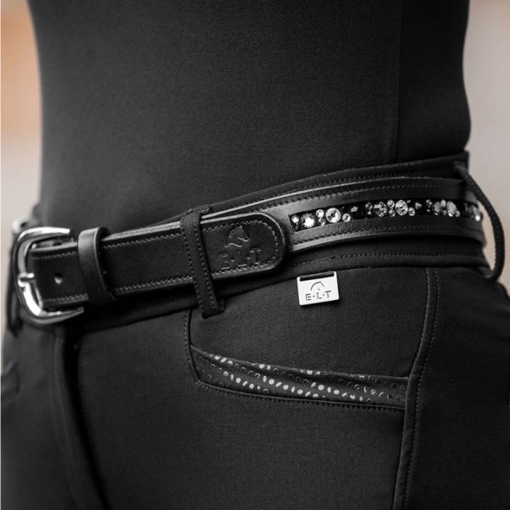 Leather Belt Jewel Black in the group Equestrian Clothing / Accessories / Belts at Equinest (32571017BA_r)