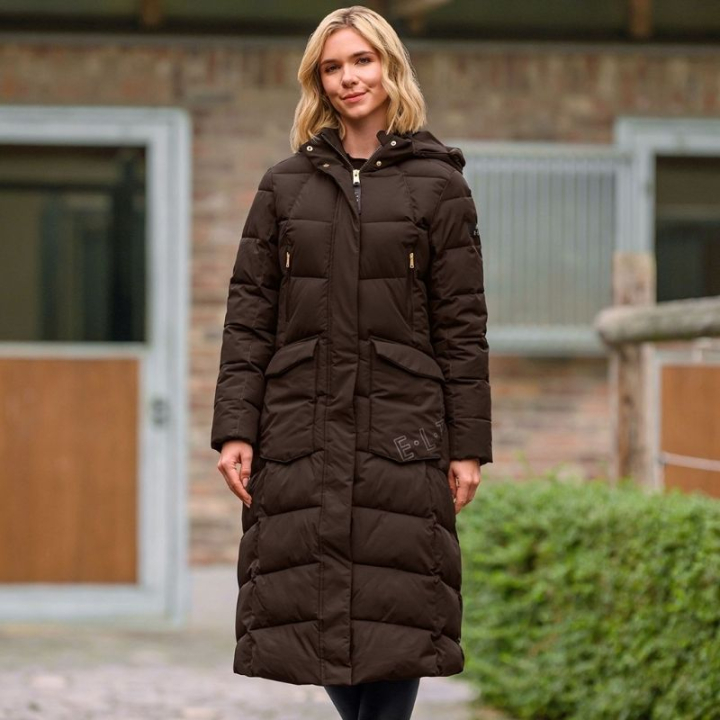Riding Coat Saphira Advanced Brown in the group Equestrian Clothing / Coats & Jackets / Riding Coats at Equinest (3262159LBR_r)
