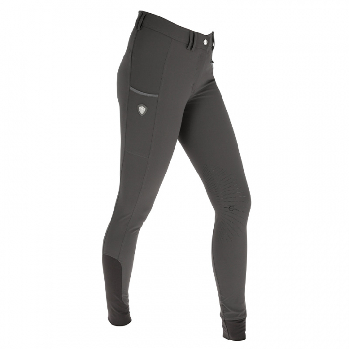 Riding Breeches Jr Bali Grey in the group Equestrian Clothing / Riding Breeches & Jodhpurs / Breeches at Equinest (3297569Gr_r)