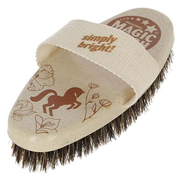 Grooming Brush WaterLily Nature 17cm in the group Grooming & Health Care / Horse Brushes / Grooming Scrapers at Equinest (3297780NE-17)
