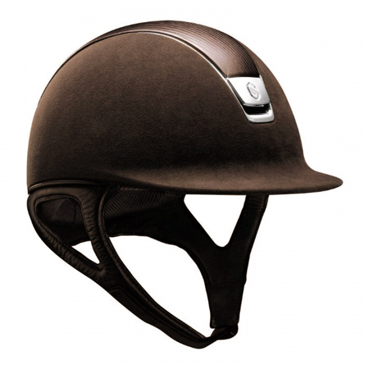 Alcantara Leather Premium Brown in the group Riding Equipment / Riding Helmets / Standard Visor Riding Helmets at Equinest (33000Br_r)