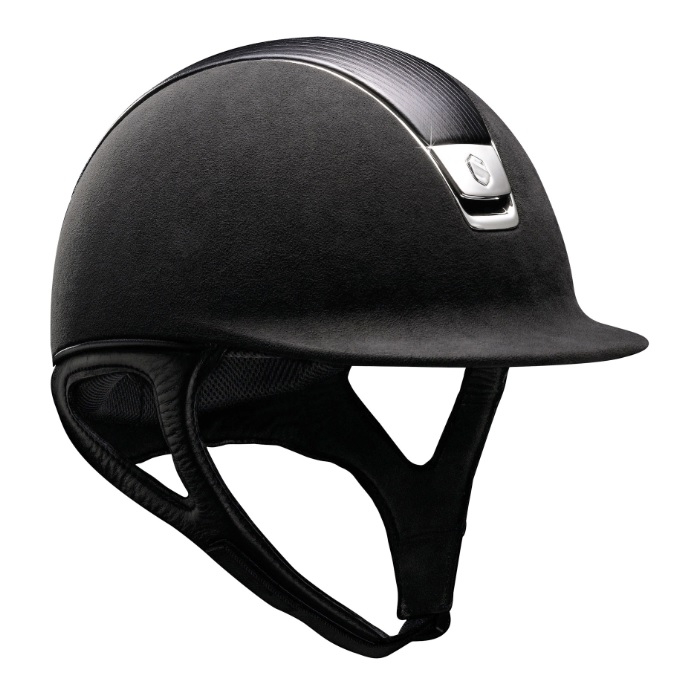 Alcantara Leather Premium Black in the group Riding Equipment / Riding Helmets / Standard Visor Riding Helmets at Equinest (33000Sv_r)