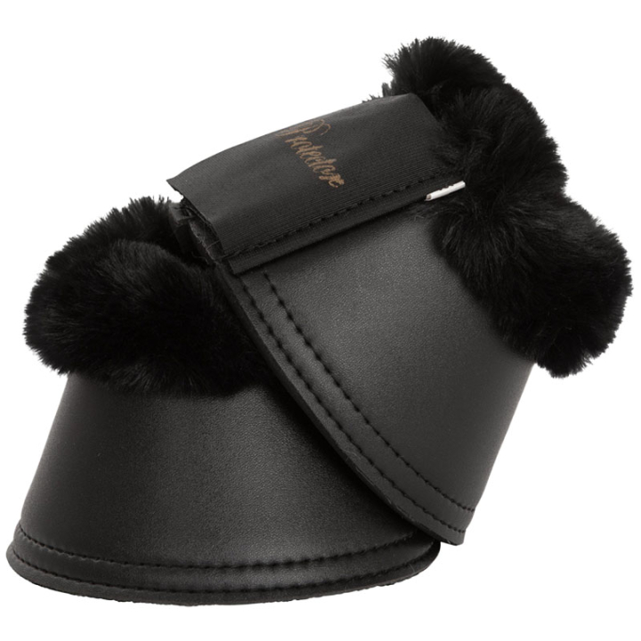 Bell Boots Med Ludd Black/Black in the group Horse Tack / Leg Protection / Bell Boots at Equinest (330113BABA_r)