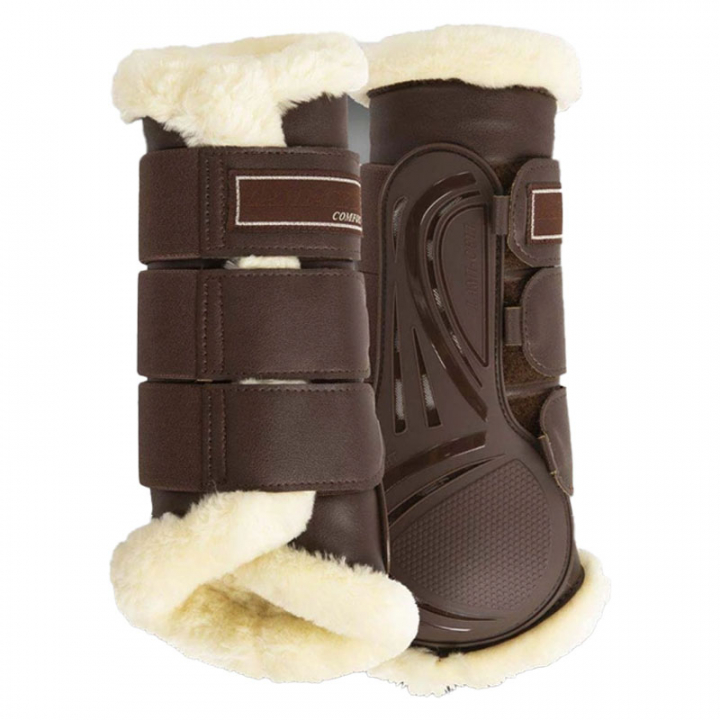 Leg Protection Comfort Brown in the group Horse Tack / Leg Protection / Tendon Boots at Equinest (330512Br_r)