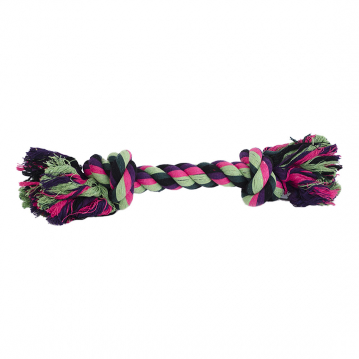 Dog Toy Vixen Rope Knots Green/Black/Pink in the group Dog / Dog Toys / Knots & Rope Toys at Equinest (333333GN)
