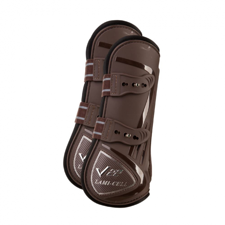 Carbon V22 Tendon Boots Brown in the group Horse Tack / Leg Protection / Tendon Boots at Equinest (334512Br_r)