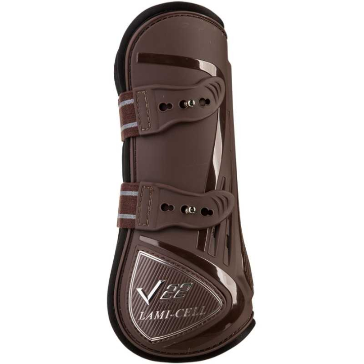 Carbon V22 Tendon Boots Brown in the group Horse Tack / Leg Protection / Tendon Boots at Equinest (334512Br_r)