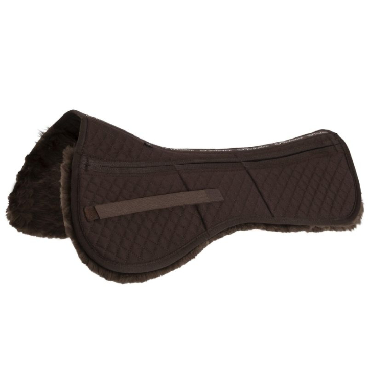 Correction Pad Sheepskin Showjump Brown in the group Horse Tack / Pads / Half Pads & Correction Pads at Equinest (350364BR_r)
