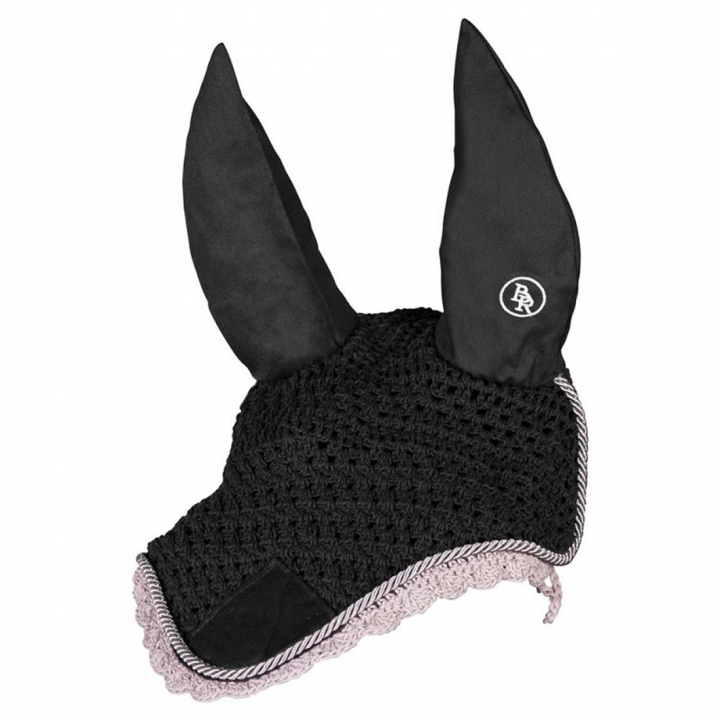 Ear Bonnet Event Black/Grey in the group Horse Tack / Bonnets at Equinest (374002BA)