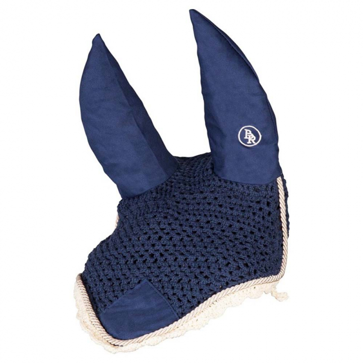 Ear Bonnet Event Navy Blue/Cremé in the group Horse Tack / Bonnets at Equinest (374002NACR)