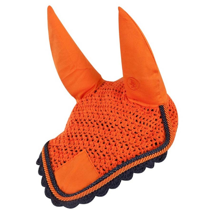 Ear Bonnet Event Orange/Grey in the group Horse Tack / Bonnets at Equinest (374002OR)