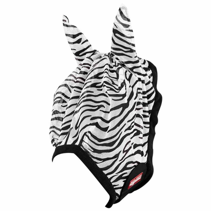 Fly Mask Zebra Black/White in the group Fly Protection / Fly Masks & Nose Nets at Equinest (374209BA)