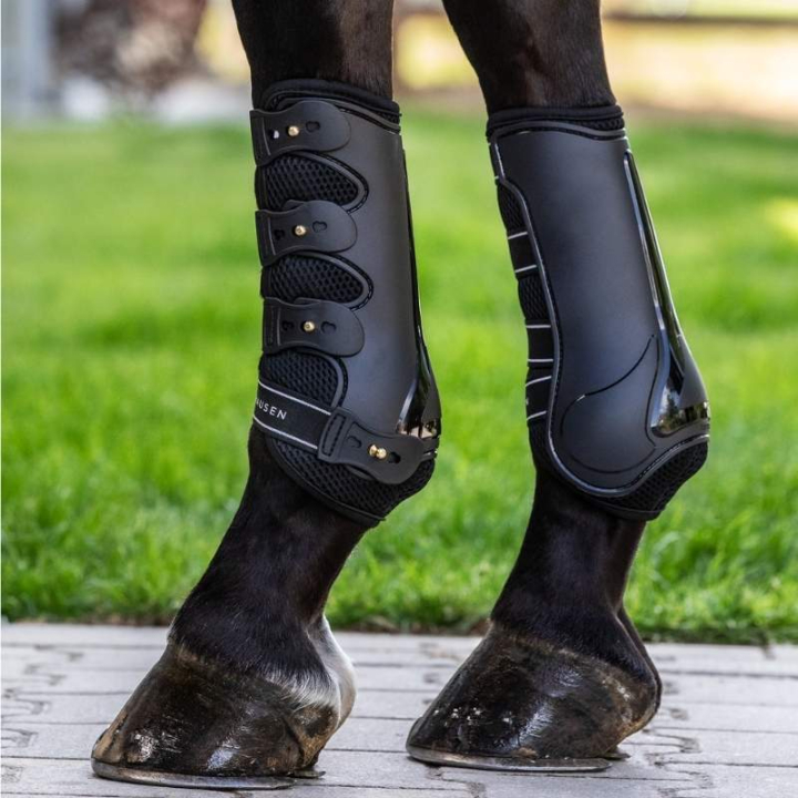 Dressage Boots Breath Black in the group Horse Tack / Leg Protection / Brushing Boots & Dressage Boots at Equinest (3855901VBA_r)