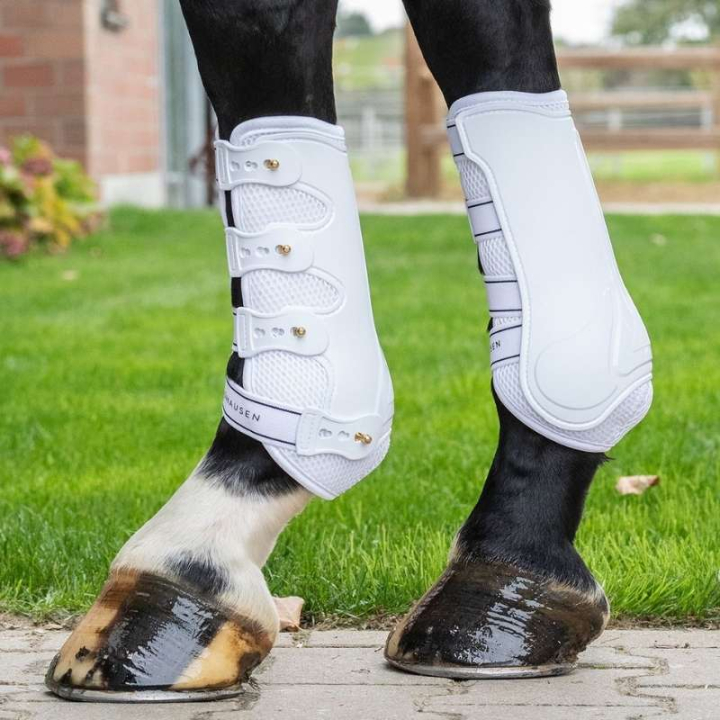 Dressage Boots Breath White in the group Horse Tack / Leg Protection / Brushing Boots & Dressage Boots at Equinest (3855902VWH_r)