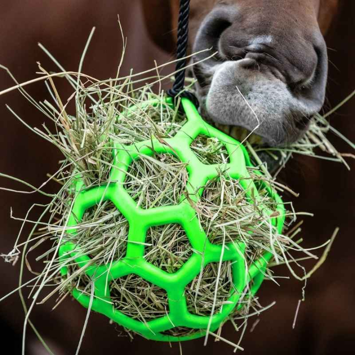 Hay Ball Flexible Green in the group Stable & Paddock / Horse Toys at Equinest (387106GN)