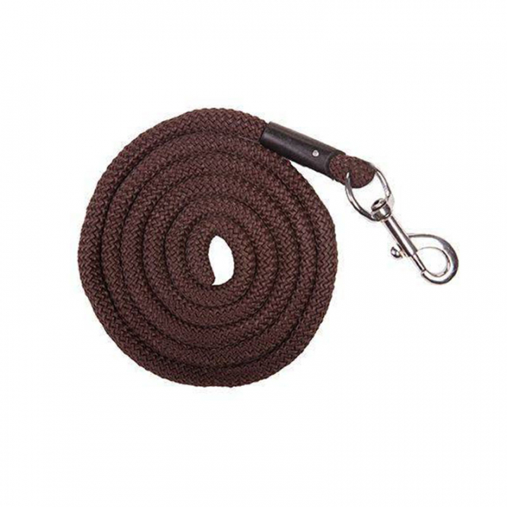 Lead Rope Aachen Brown in the group Horse Tack / Lead Ropes & Trailer Ties / Nylon & Cotton Lead Ropes at Equinest (40102BR)