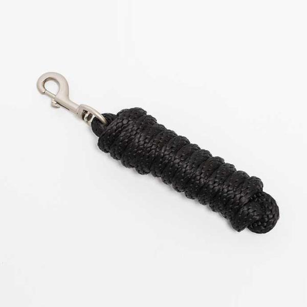 Lead Rope Basic Black in the group Horse Tack / Lead Ropes & Trailer Ties / Nylon & Cotton Lead Ropes at Equinest (4022100101002)