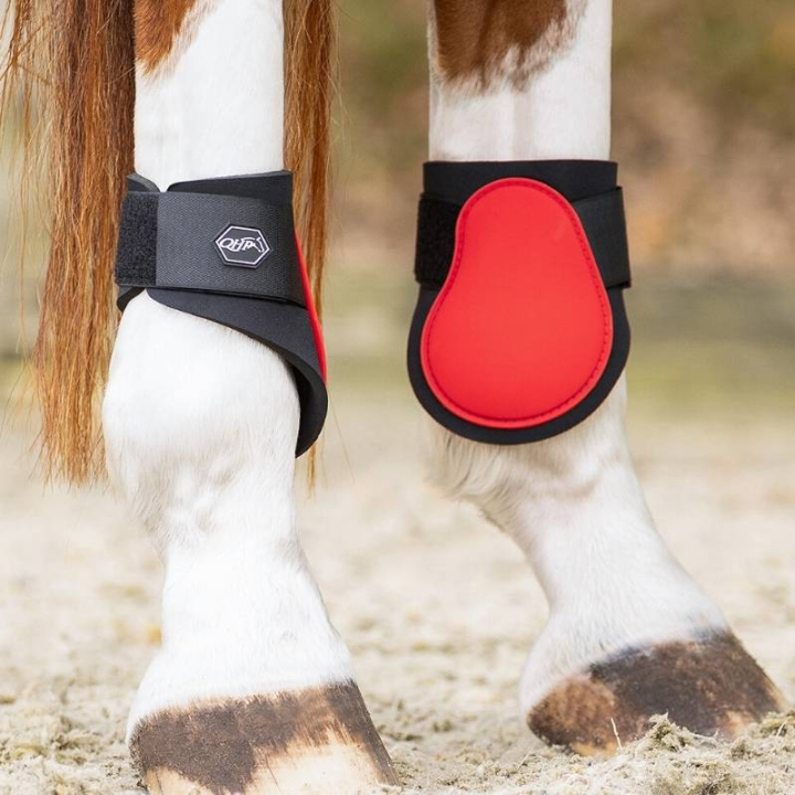 Fetlock Boots Neoprene Red in the group Horse Tack / Leg Protection / Fetlock Boots at Equinest (4034RE)