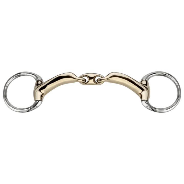 Eggbutt Bit 3-delat Novocontact Sensogan D-Ring Ø55mm in the group Horse Tack / Bits / Eggbut Bits at Equinest (4036811578_r)