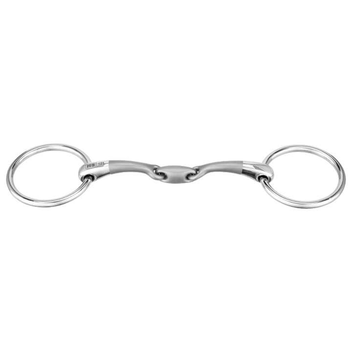 Double Jointed Bit Satinox Ø55-70mm in the group Horse Tack / Bits / Snaffle Bits at Equinest (4046410556_r)
